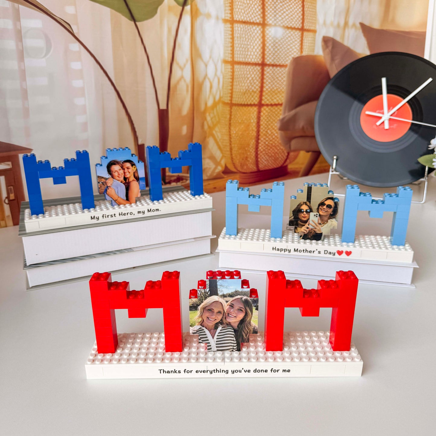 Custom Photo Brick Puzzle – Perfect Mother's Day Gift for Mum
