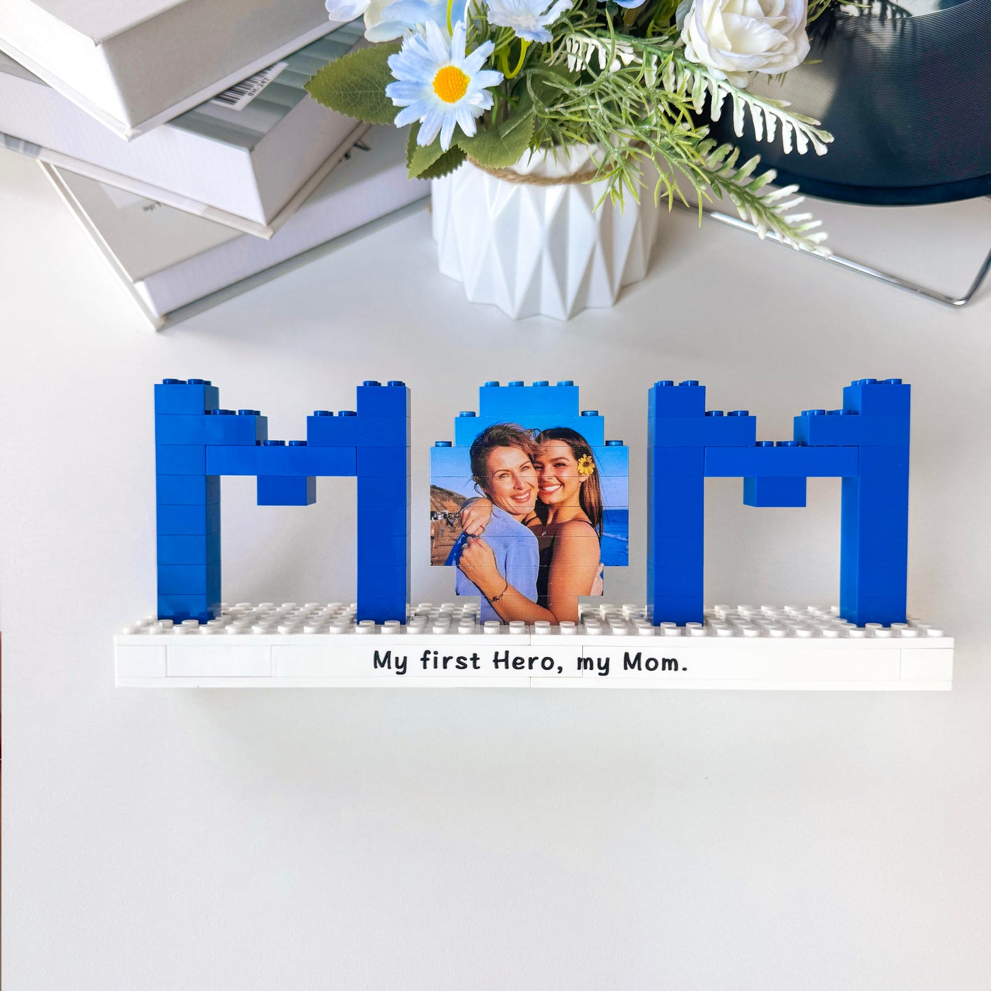 Custom Photo Brick Puzzle – Perfect Mother's Day Gift for Mum
