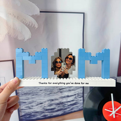 Custom Photo Brick Puzzle – Perfect Mother's Day Gift for Mum