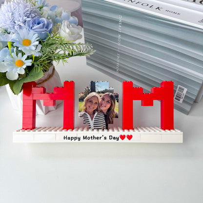Custom Photo Brick Puzzle – Perfect Mother's Day Gift for Mum