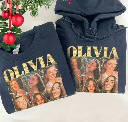 Custom Vintage Photo Tee💕Sweatshirt