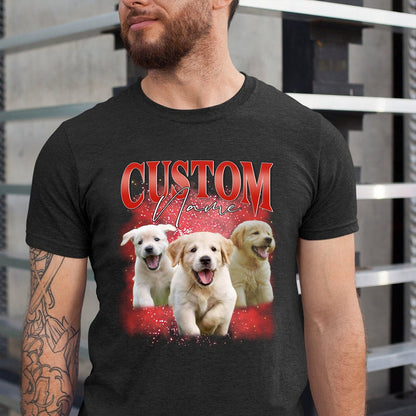 Custom Unique Vintage Photo Pet Tee/Sweatshirt/Hoodie