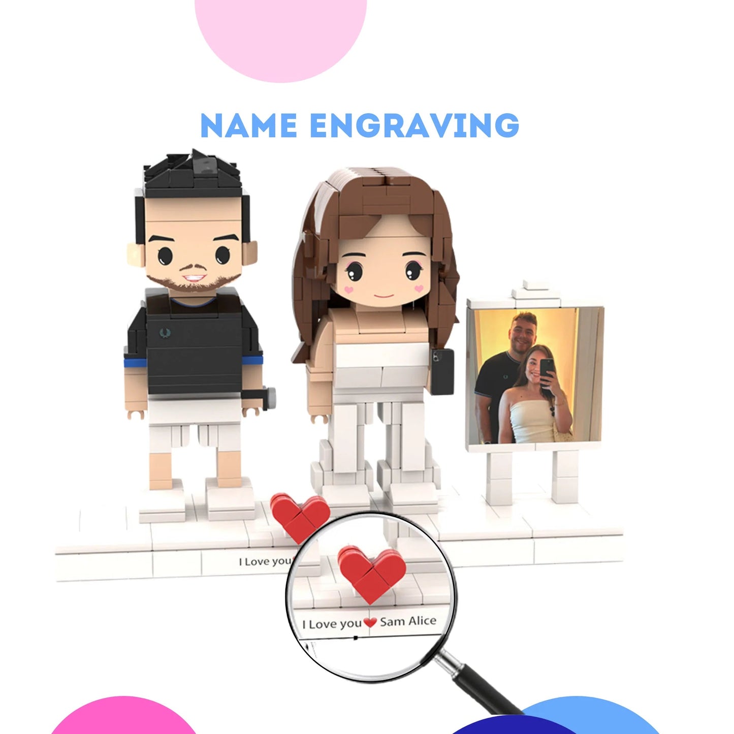 50% OFF🔥 Personalized Brick Set